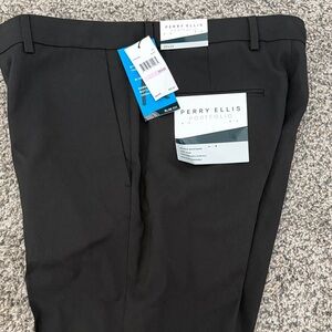 Perry Ellis Charcoal Dress Trousers